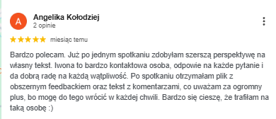 w cudzych słowach - obszerny feedback